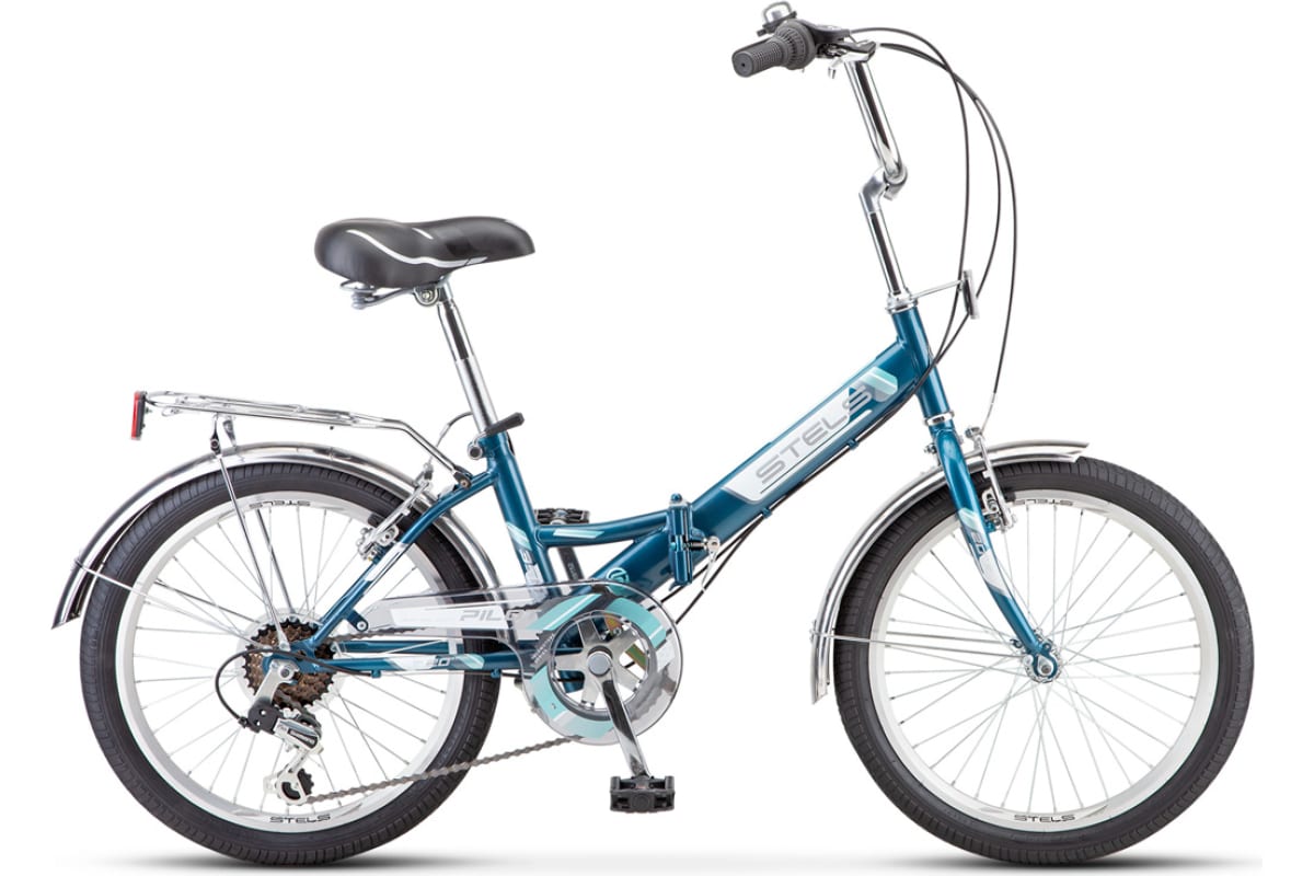 Велосипед STELS PILOT-350 V 20 2024 13 синий 1376300₽