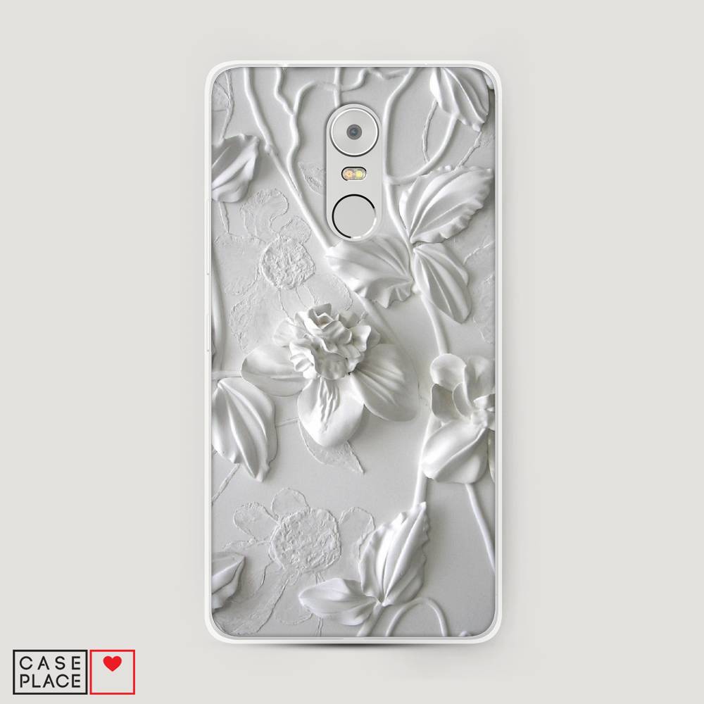 

Чехол Awog на Lenovo K6 Note / Леново K6 Note "Гипсовые цветы", 112250-7
