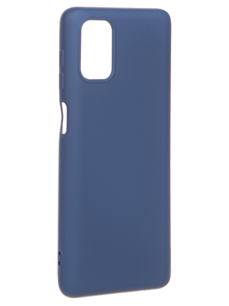 фото Чехол krutoff для samsung galaxy m51 m515 silicone blue 12445