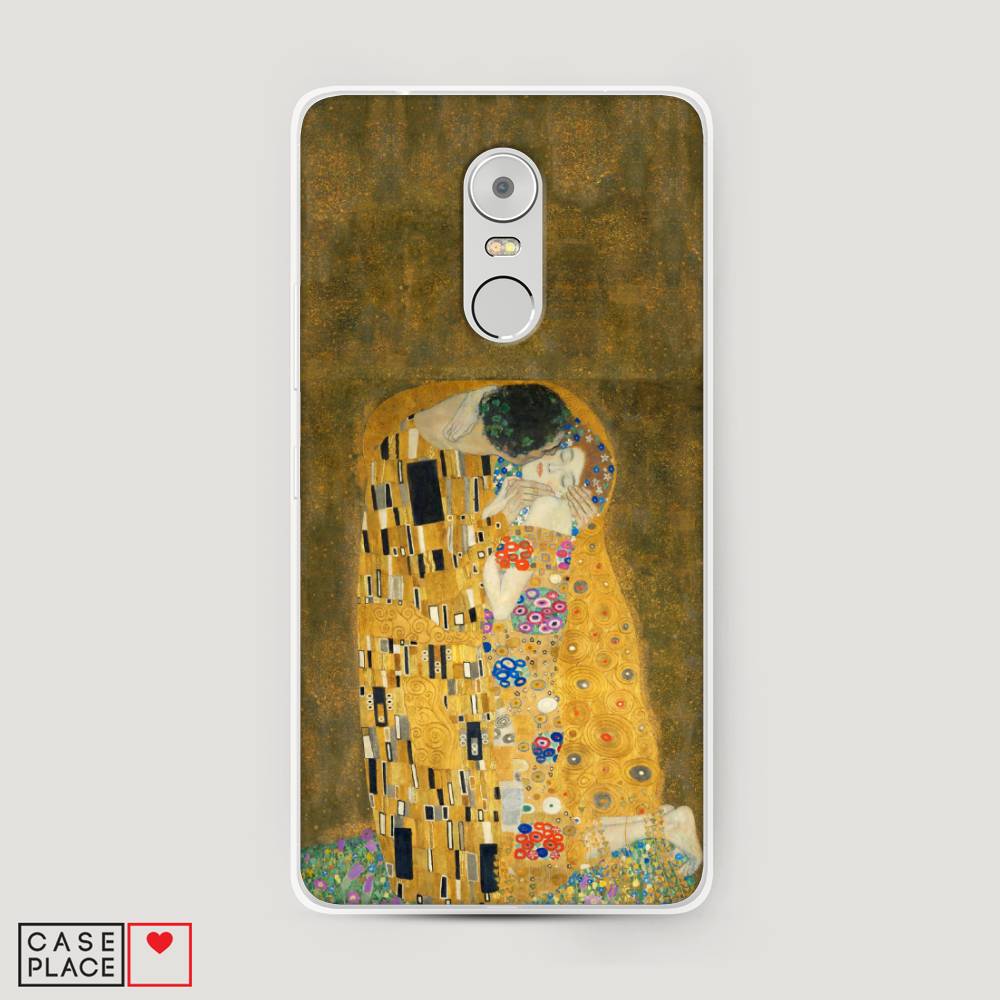 

Чехол Awog на Lenovo K6 Note / Леново K6 Note "Поцелуй Гюстава Климта", Желтый;коричневый, 112250-9
