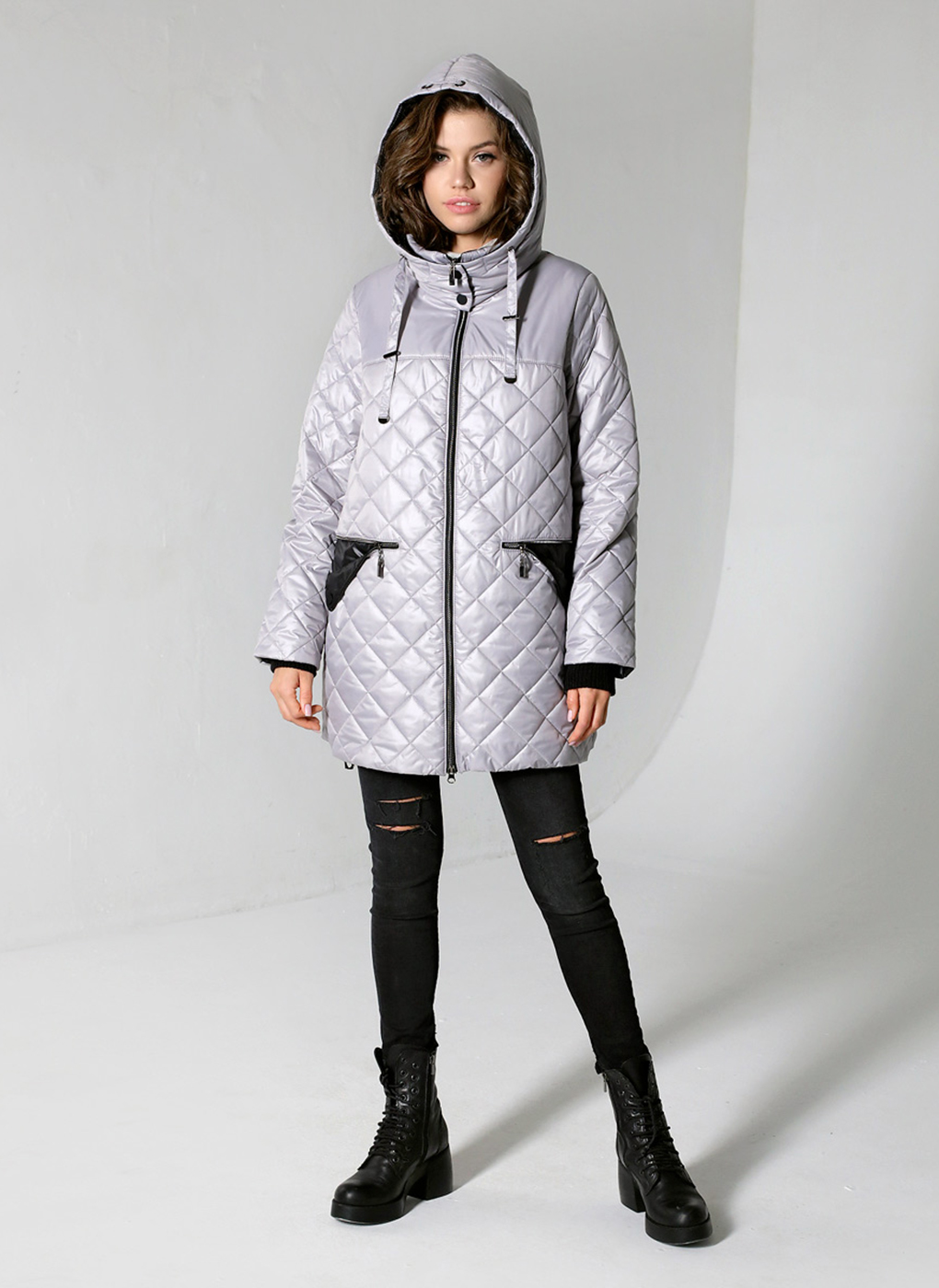 

Куртка женская Каляев 63480 серая 56 RU, 63480