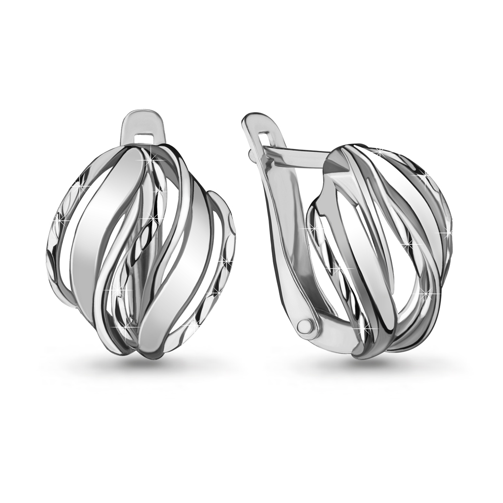

Серьги из серебра Aquamarine 31502_925_р, 31502_925_р