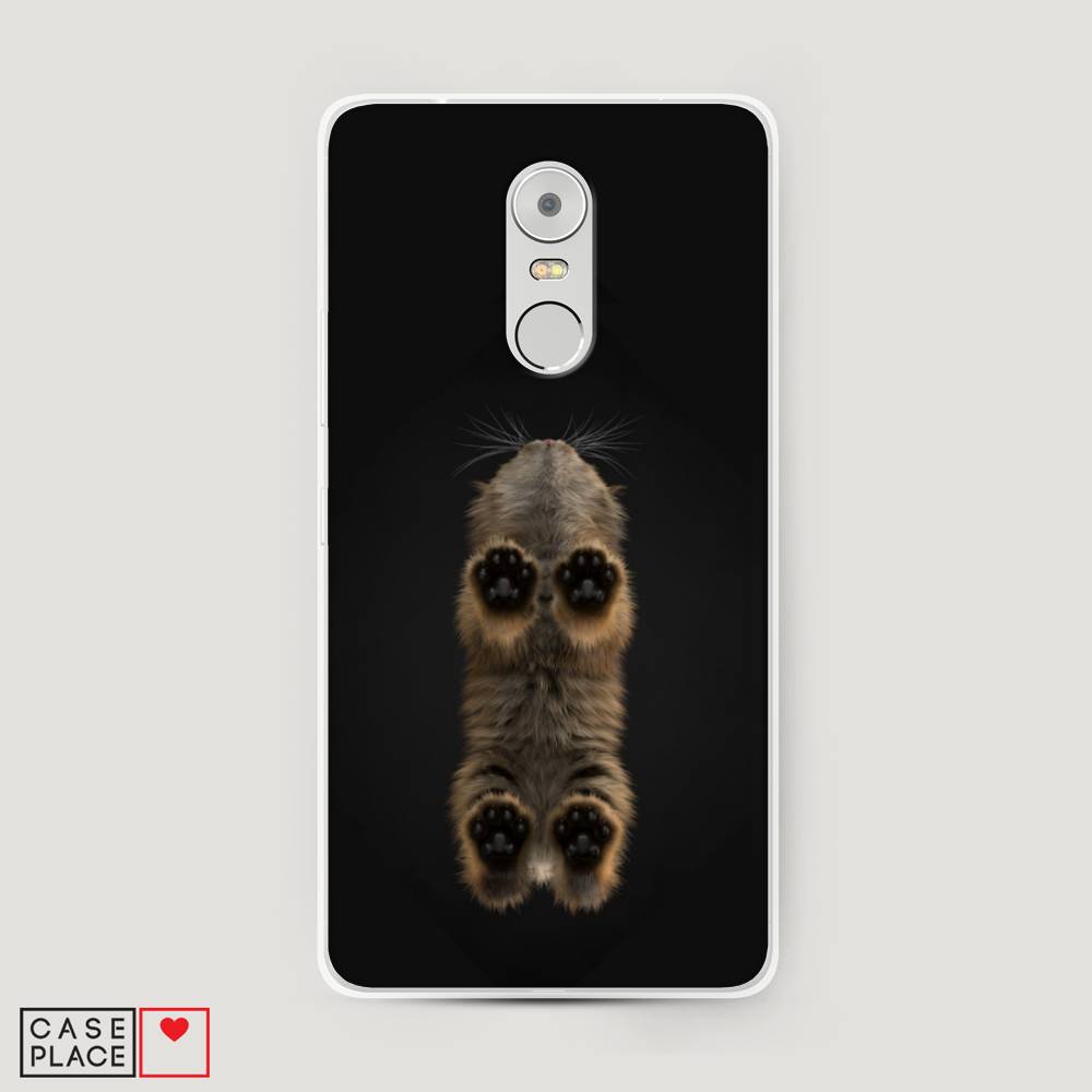 

Чехол Awog на Lenovo K6 Note / Леново K6 Note "Кошачьи лапки", Черный, 112250-1