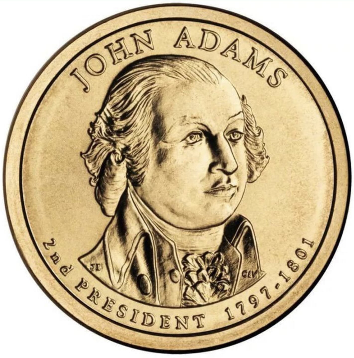 

Монета США 1 доллар 2007 года “2-й президент Джон Адамс”, CashFlow Store