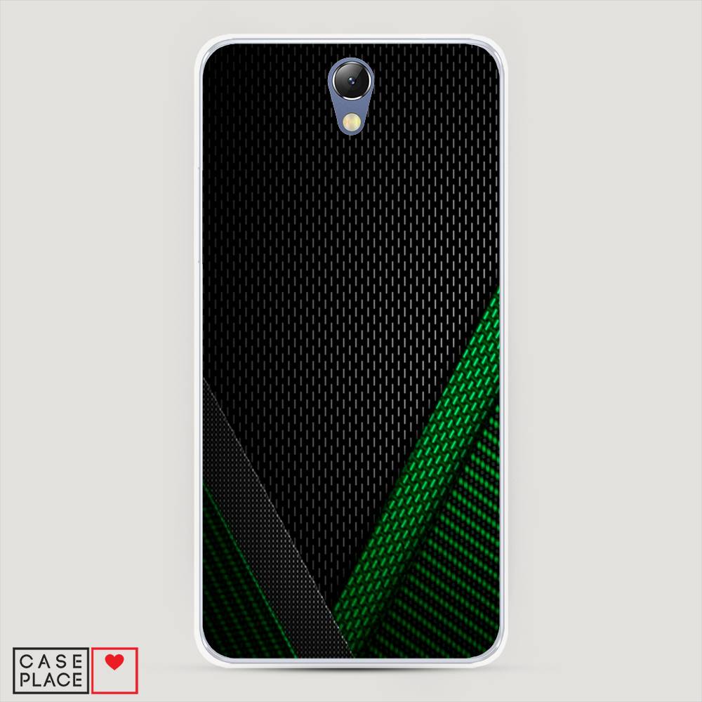 

Чехол Awog на Lenovo Vibe S1 / Леново Vibe S1 "Зеленый карбон", Черный;зеленый, 111450-3