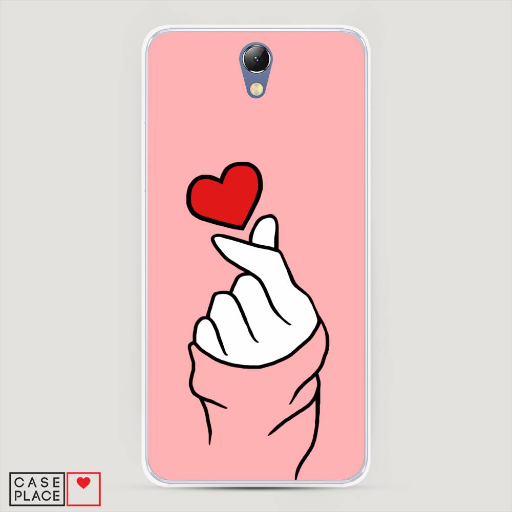 

Чехол Awog на Lenovo Vibe S1 / Леново Vibe S1 "Милое сердечко", Белый;красный;черный, 111450-7