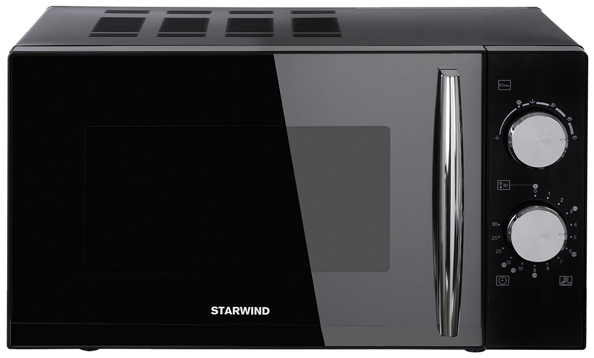 Микроволновая печь соло STARWIND SMW3420 черный микроволновая печь соло starwind smw3420 черный