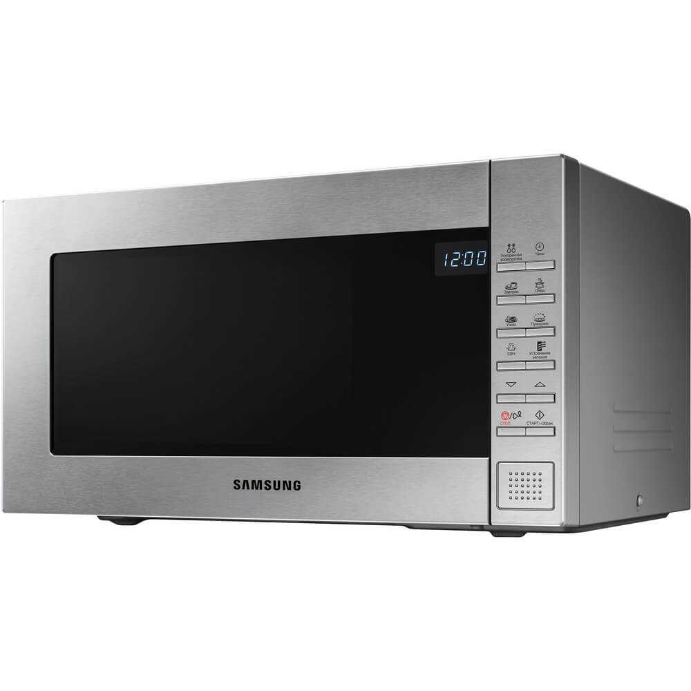 

Микроволновая печь соло Samsung ME88SUT/BW серебристый, ME88SUT/BW