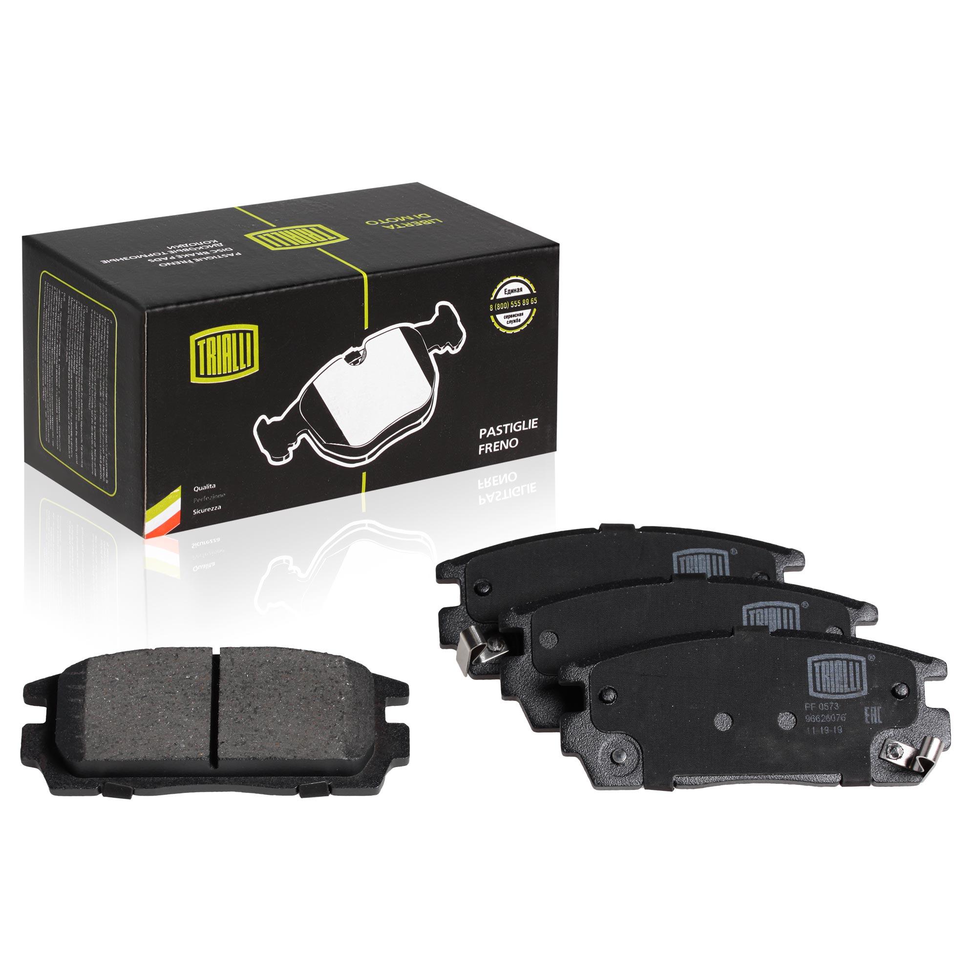 

Колодки тормозные Chevrolet Captiva / Opel Antara TRIALLI PF 0573