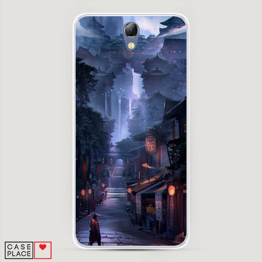 

Чехол Awog на Lenovo Vibe S1 / Леново Vibe S1 "Одинокий самурай", Синий;черный;коричневый, 111450-10