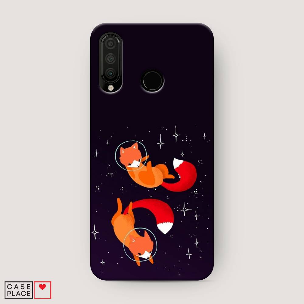 

Чехол Awog "Лисы космонавты" для Honor 20S