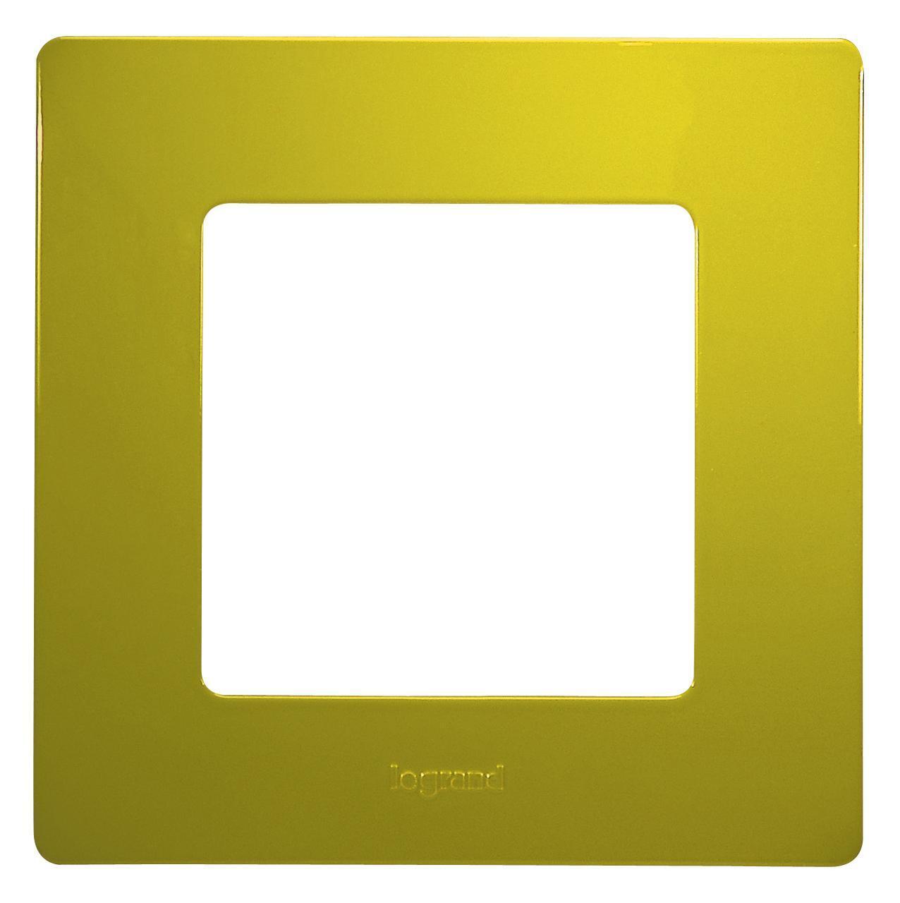 

Legrand Рамка 1-постовая Legrand Etika зелёный папоротник 672541