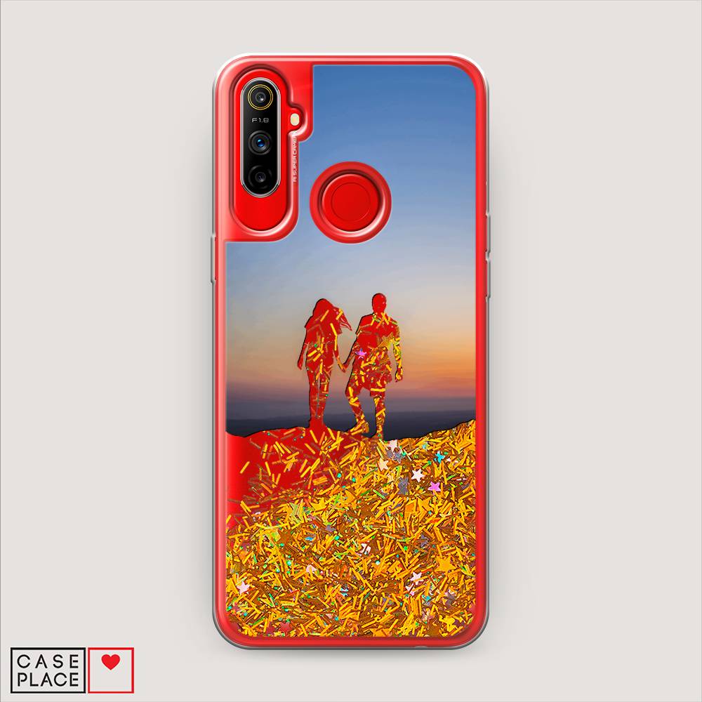 

Чехол Awog на Realme C3 "Пара на краю света", Разноцветный, 253090-1