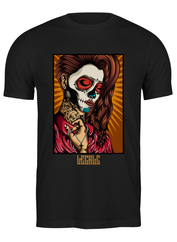 

Футболка мужская Printio Blessed prayer черная S, Черный, Blessed prayer