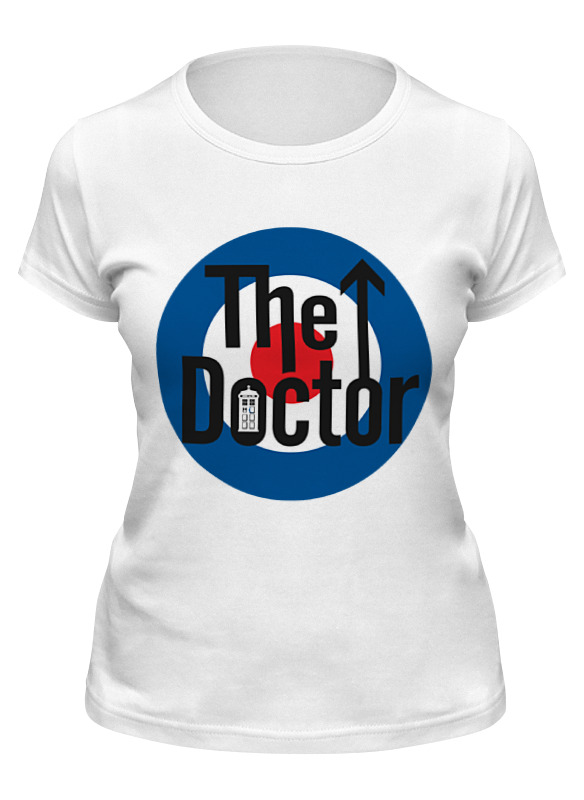 

Футболка женская Printio Доктор кто (doctor who) белая S, Белый, Доктор кто (doctor who)