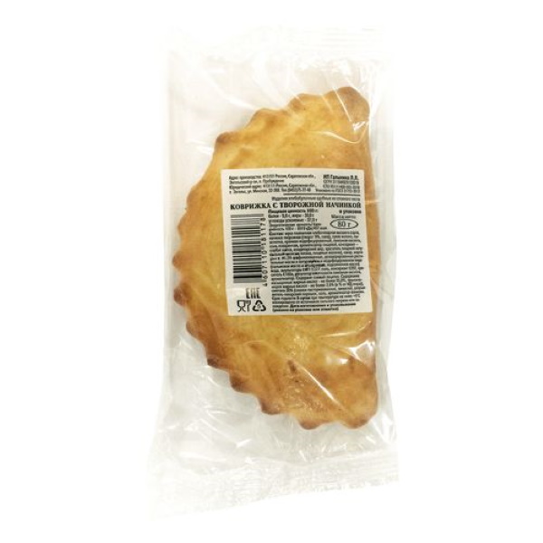 

Коврижка с творожной начинкой 80 г