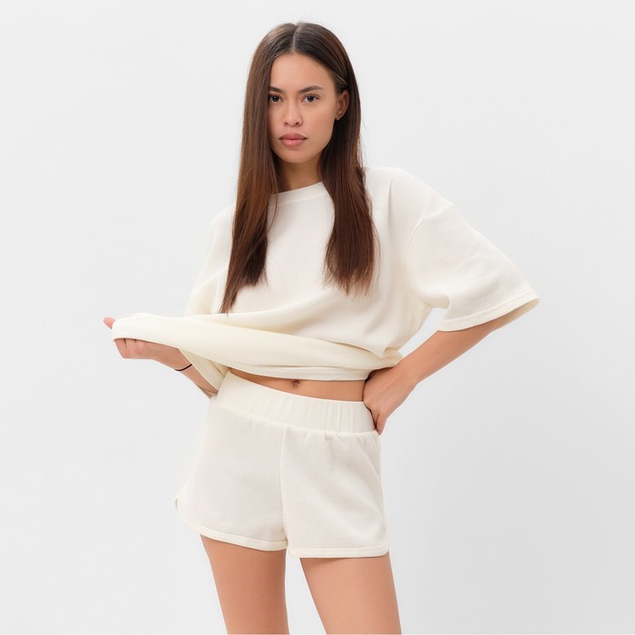 

Костюм женский KAFTAN Basic line22 белый 42 RU, Basic line22
