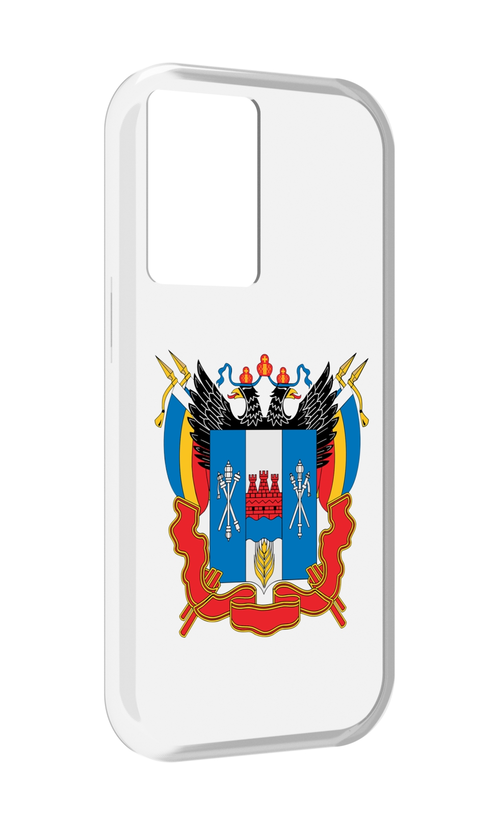 

Чехол MyPads герб-ростовская-область для OnePlus Nord N20 SE, Прозрачный, Tocco