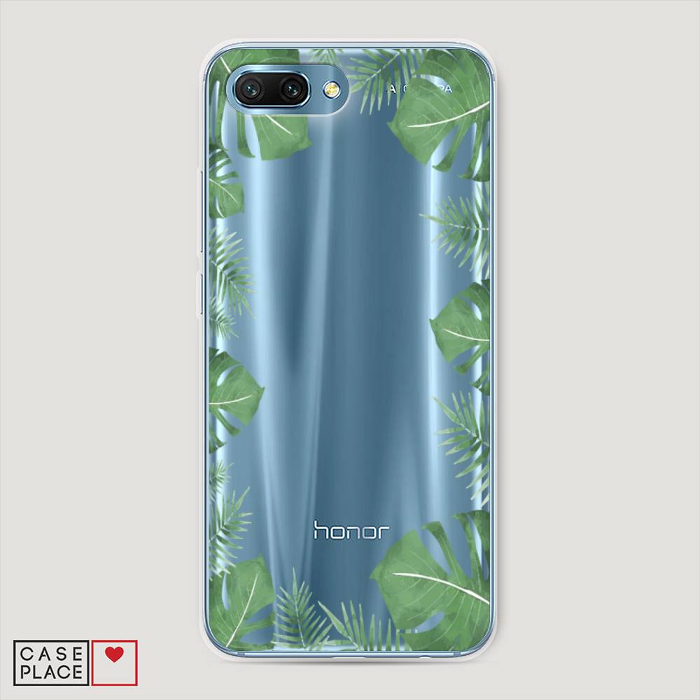 

Чехол Awog "Листья папоротника рамка" для Honor 10