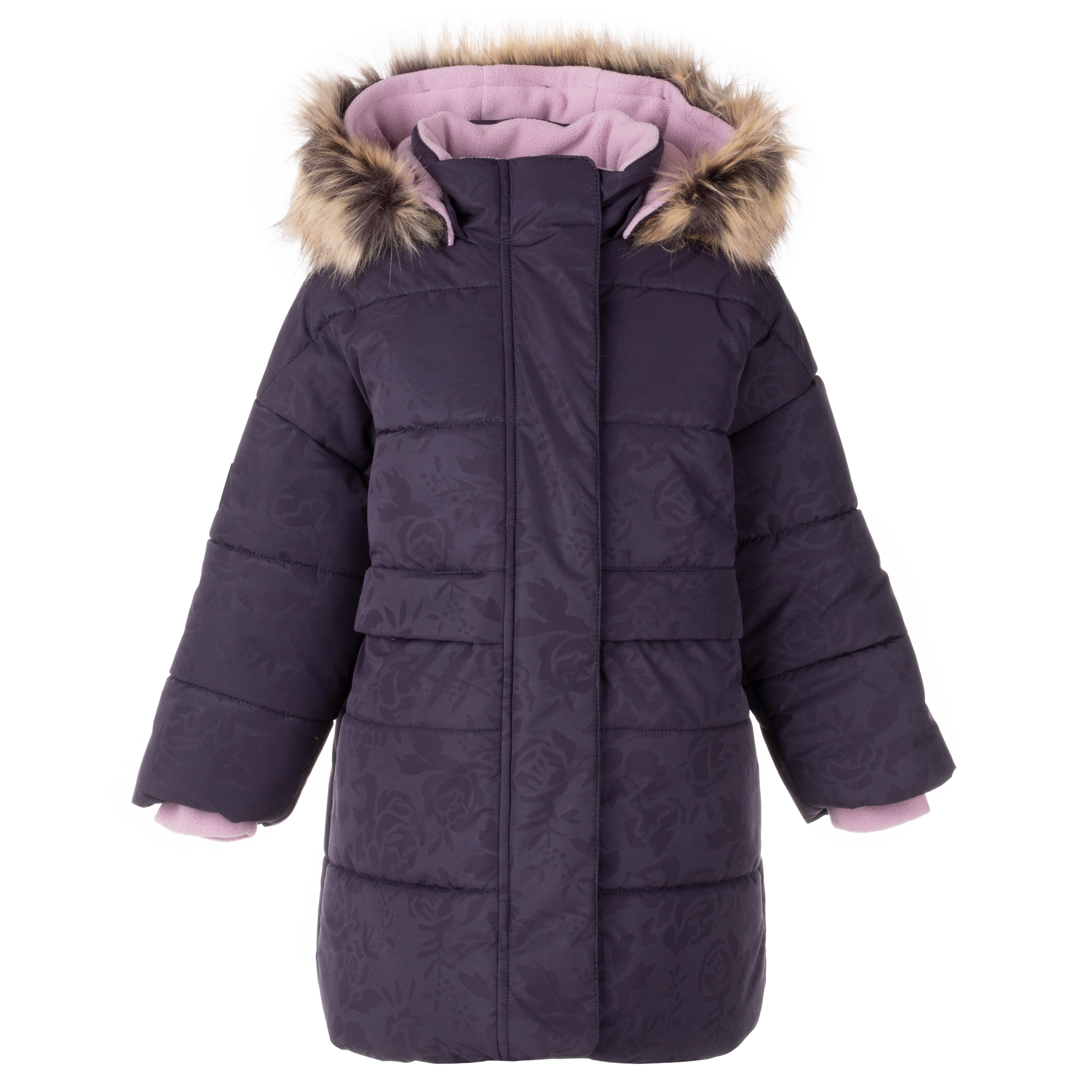 Пальто детское KERRY K23433, фиолетовый, 140