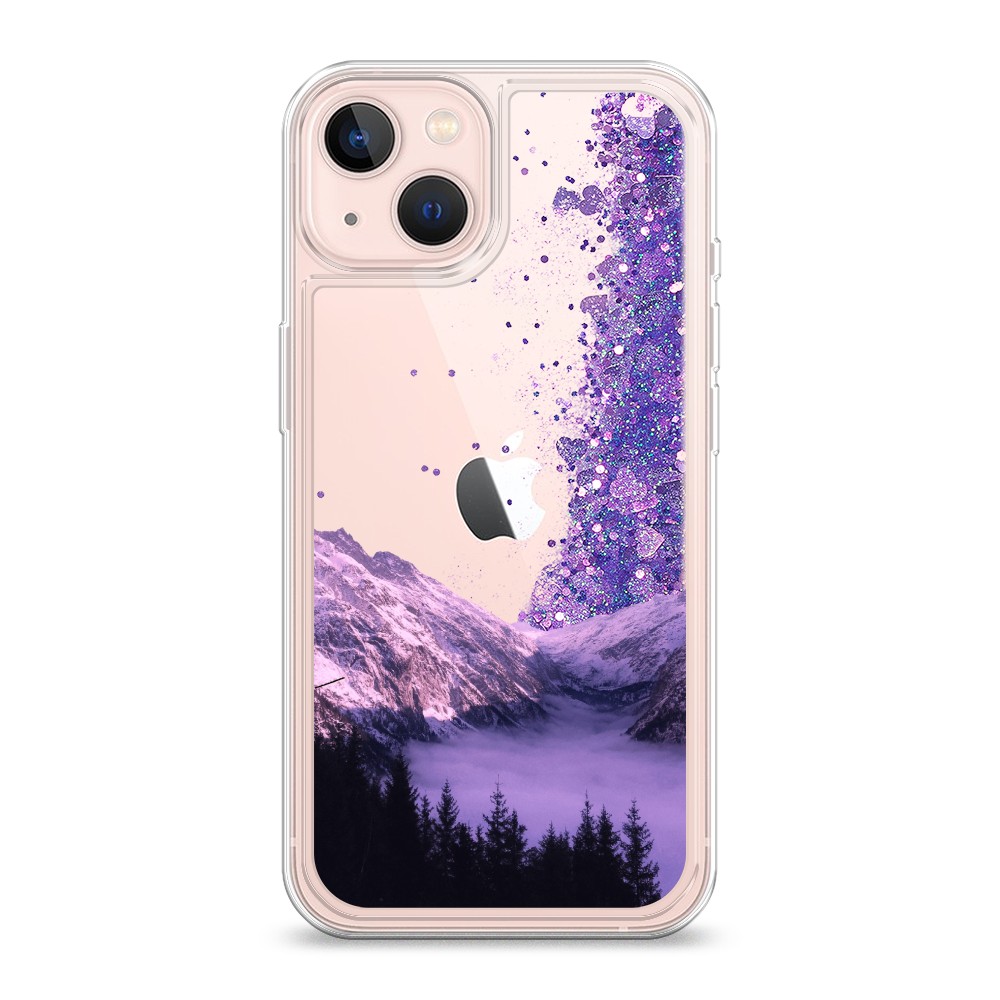 

Чехол Awog на Apple iPhone 13 / Айфон 13 "Горный туман", Разноцветный, 14292-1