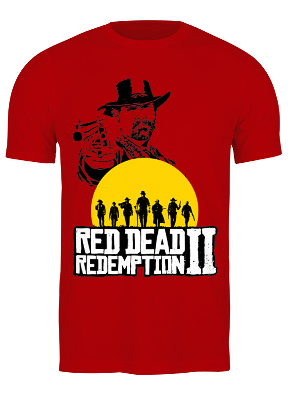 

Футболка мужская Printio Red dead redemption 2 3000748 красная XL, Красный, Red dead redemption 2 3000748