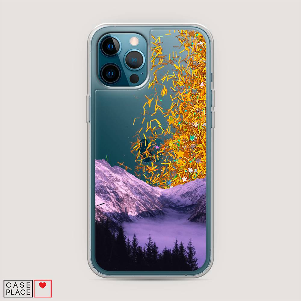 

Чехол Awog на Apple iPhone 12 Pro Max / Айфон 12 Pro Max "Горный туман", Разноцветный, 12790-1