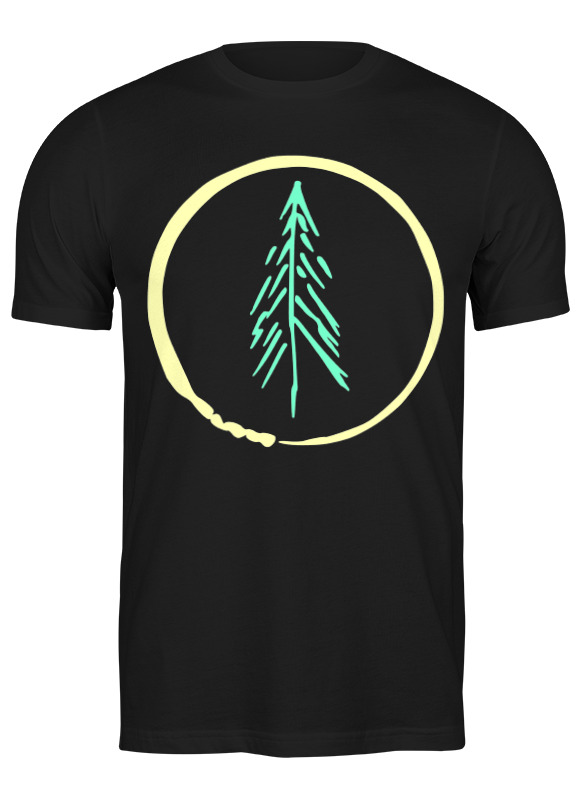 

Футболка мужская Forest 2988219 Printio черная XL, Forest 2988219