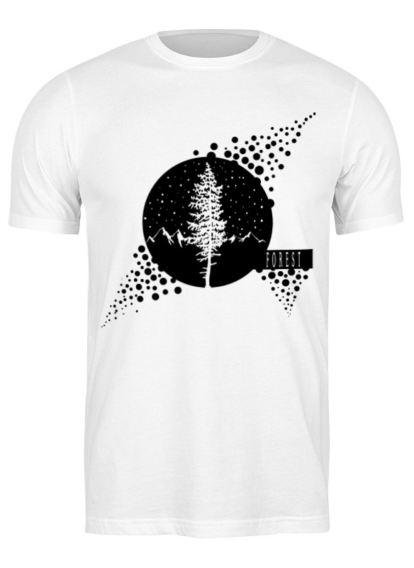 

Футболка мужская Printio Forest 2988216 белая XL, Белый, Forest 2988216