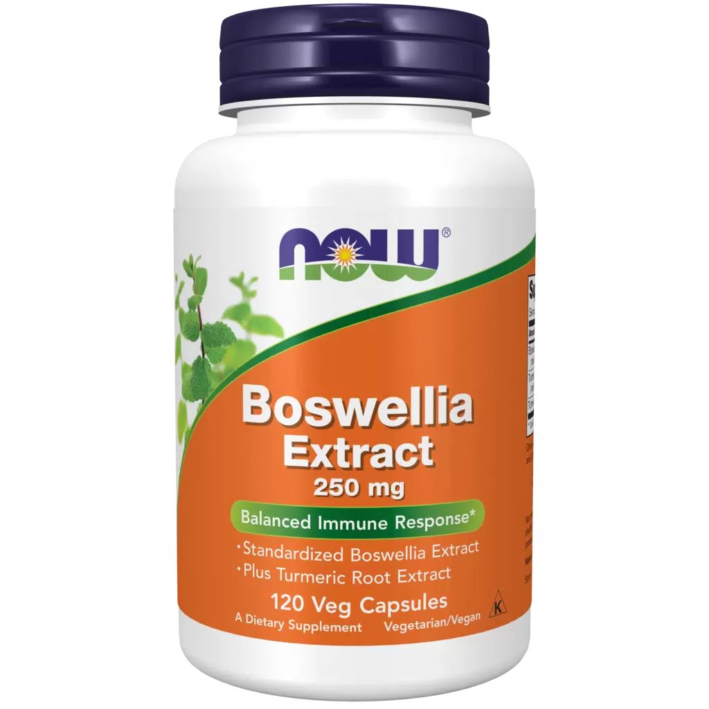 Now Boswellia Extract 250 мг капсулы 120 шт.