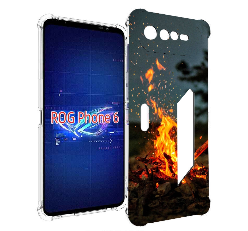 

Чехол MyPads Костер-ночное-небо для Asus ROG Phone 6, Прозрачный, Tocco