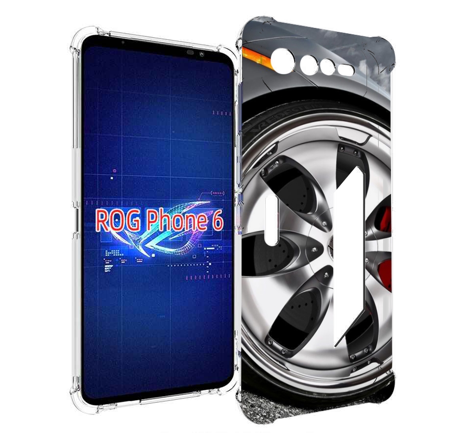

Чехол MyPads Колесо мужской для Asus ROG Phone 6, Прозрачный, Tocco