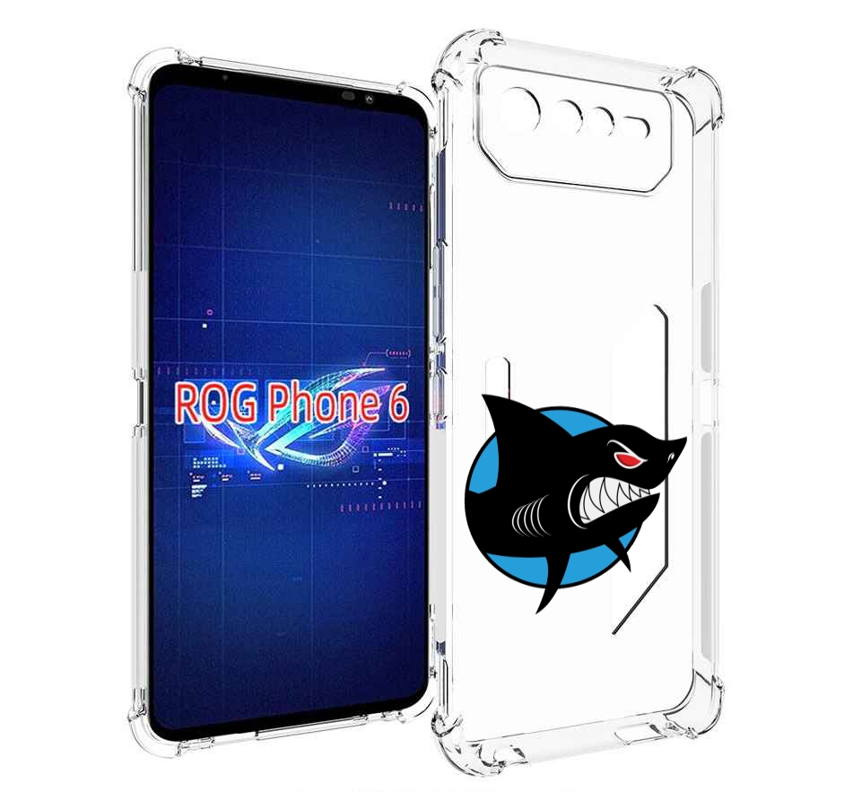 

Чехол MyPads Злая-акула для Asus ROG Phone 6, Прозрачный, Tocco