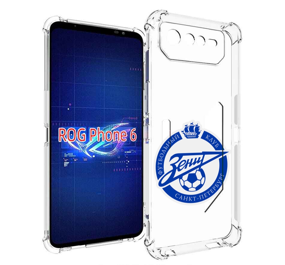 

Чехол MyPads Зенит-фк для Asus ROG Phone 6, Прозрачный, Tocco