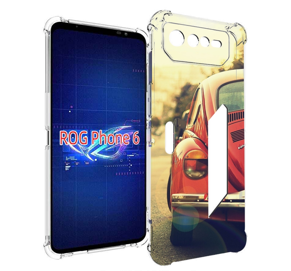 

Чехол MyPads Жук для Asus ROG Phone 6, Прозрачный, Tocco