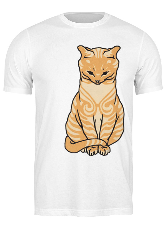 

Футболка мужская Printio Cats here 2984340 белая XL, Белый, Cats here 2984340