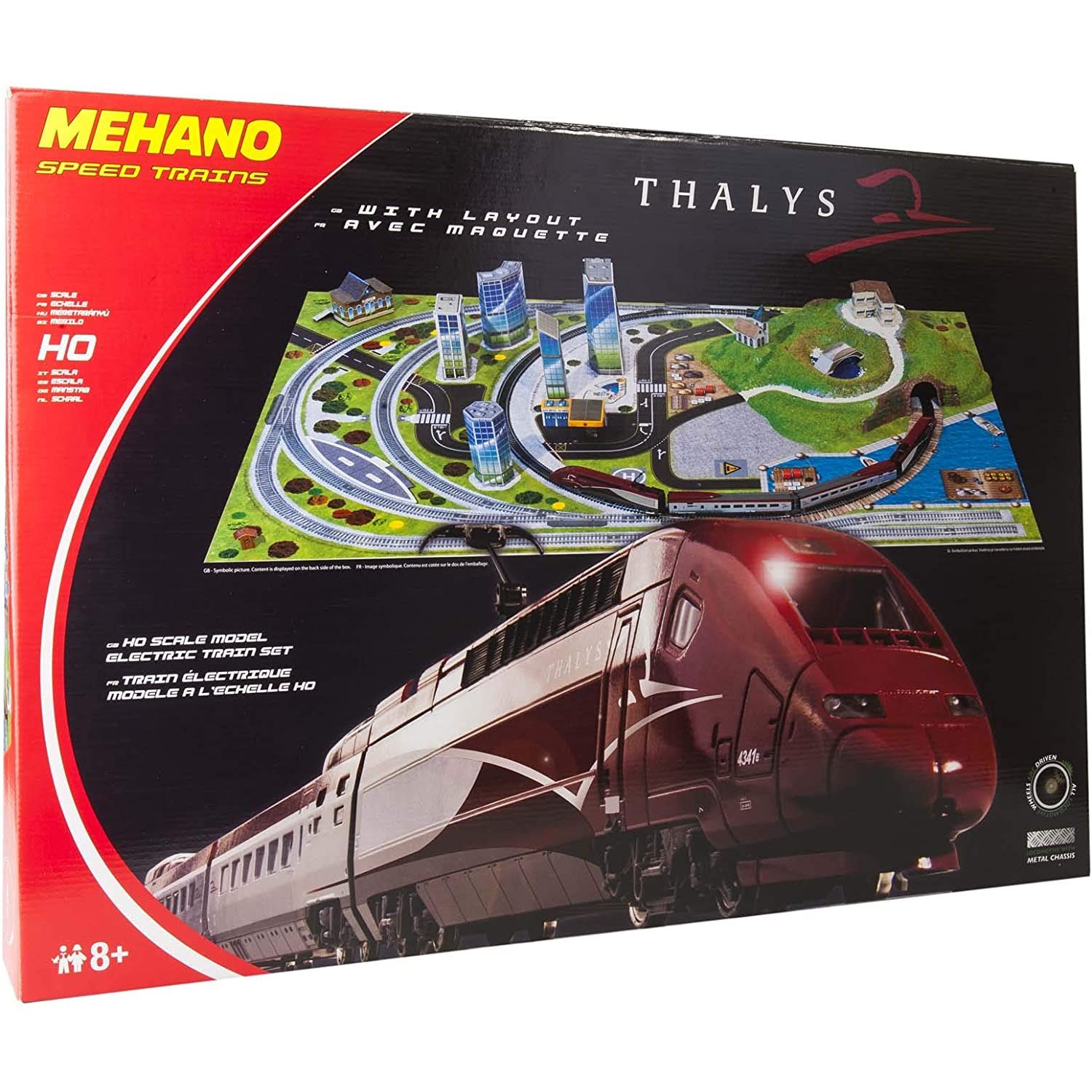 фото Железная дорога с ландшафтом mehano thalys