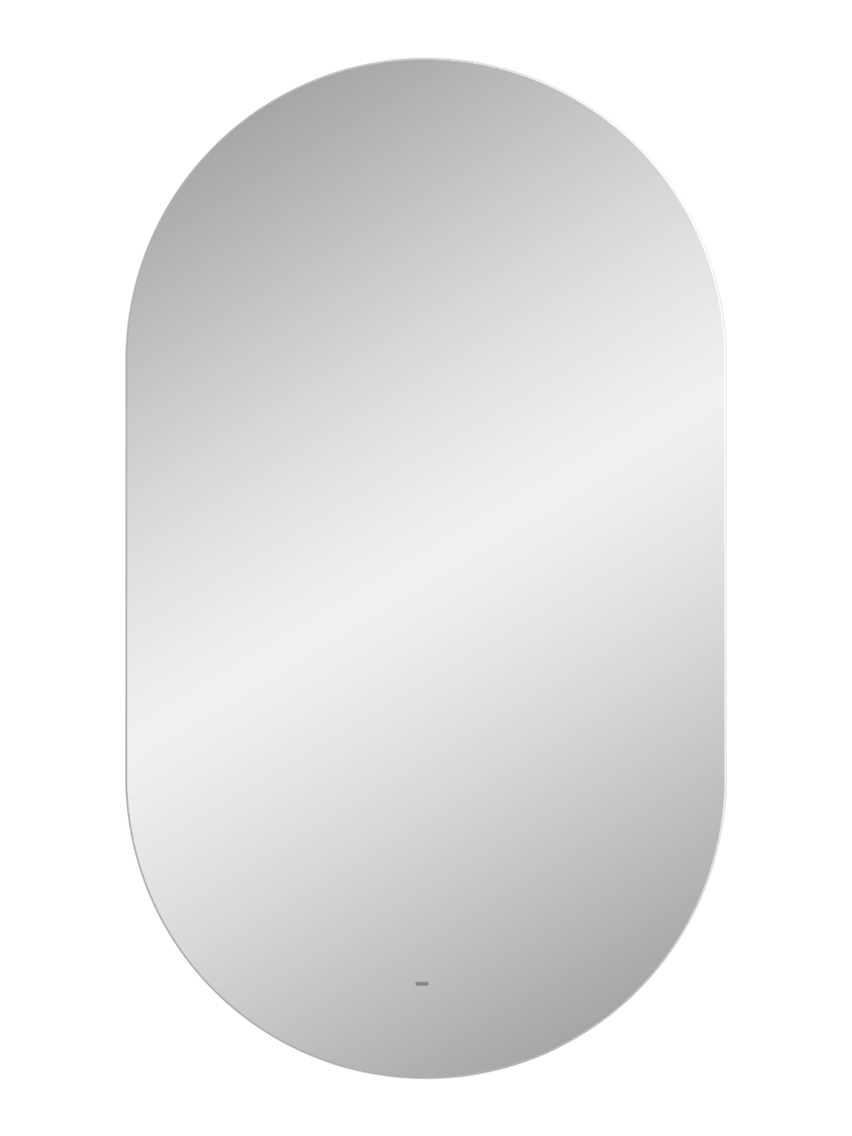 

Зеркало "Брук Led" 650х1100 с бесконтактным сенсором, теплая подсветка, Серебристый