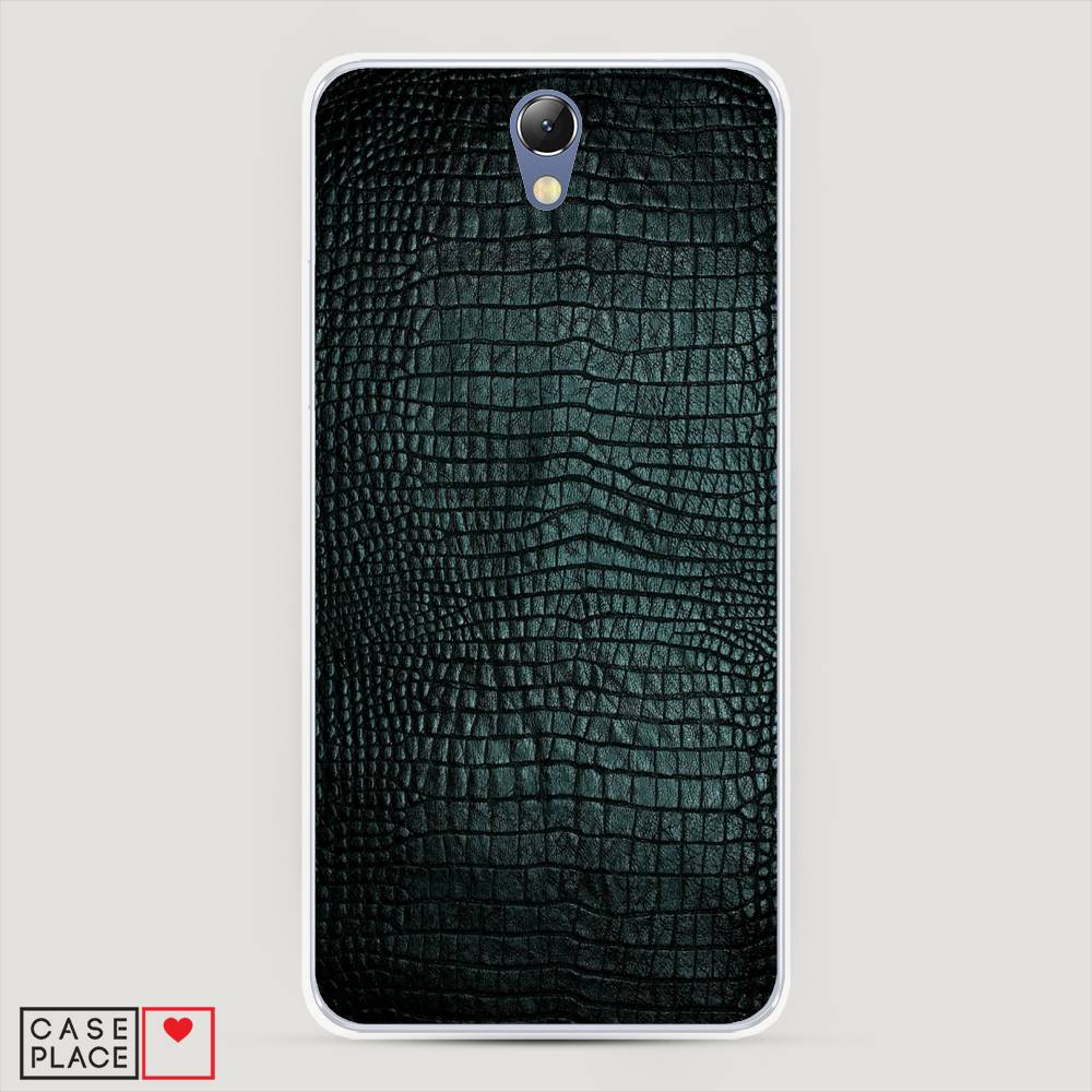 

Чехол Awog на Lenovo Vibe S1 / Леново Vibe S1 "Черная змея", Черный;серый;голубой, 111450-3