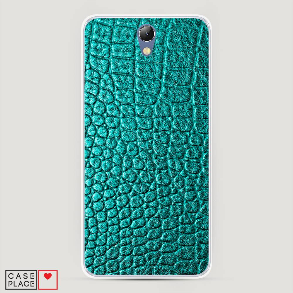 

Чехол Awog на Lenovo Vibe S1 / Леново Vibe S1 "Бирюзовая змея", 111450-3