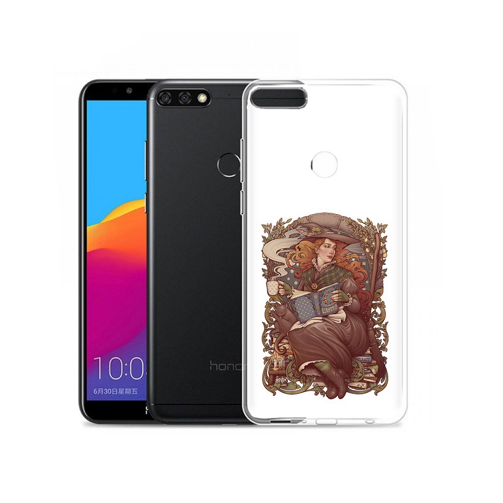 

Чехол MyPads Tocco для Honor 7C Pro Женские_126 (PT113786.47.81), Прозрачный, Tocco