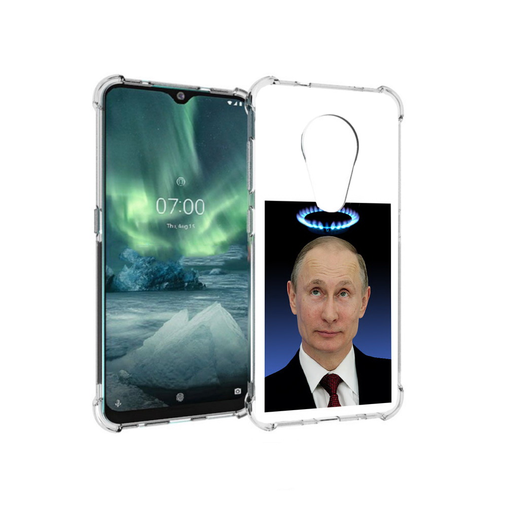 

Чехол MyPads Tocco для Nokia 7.2 святой газ (PT139171.105.594), Прозрачный, Tocco