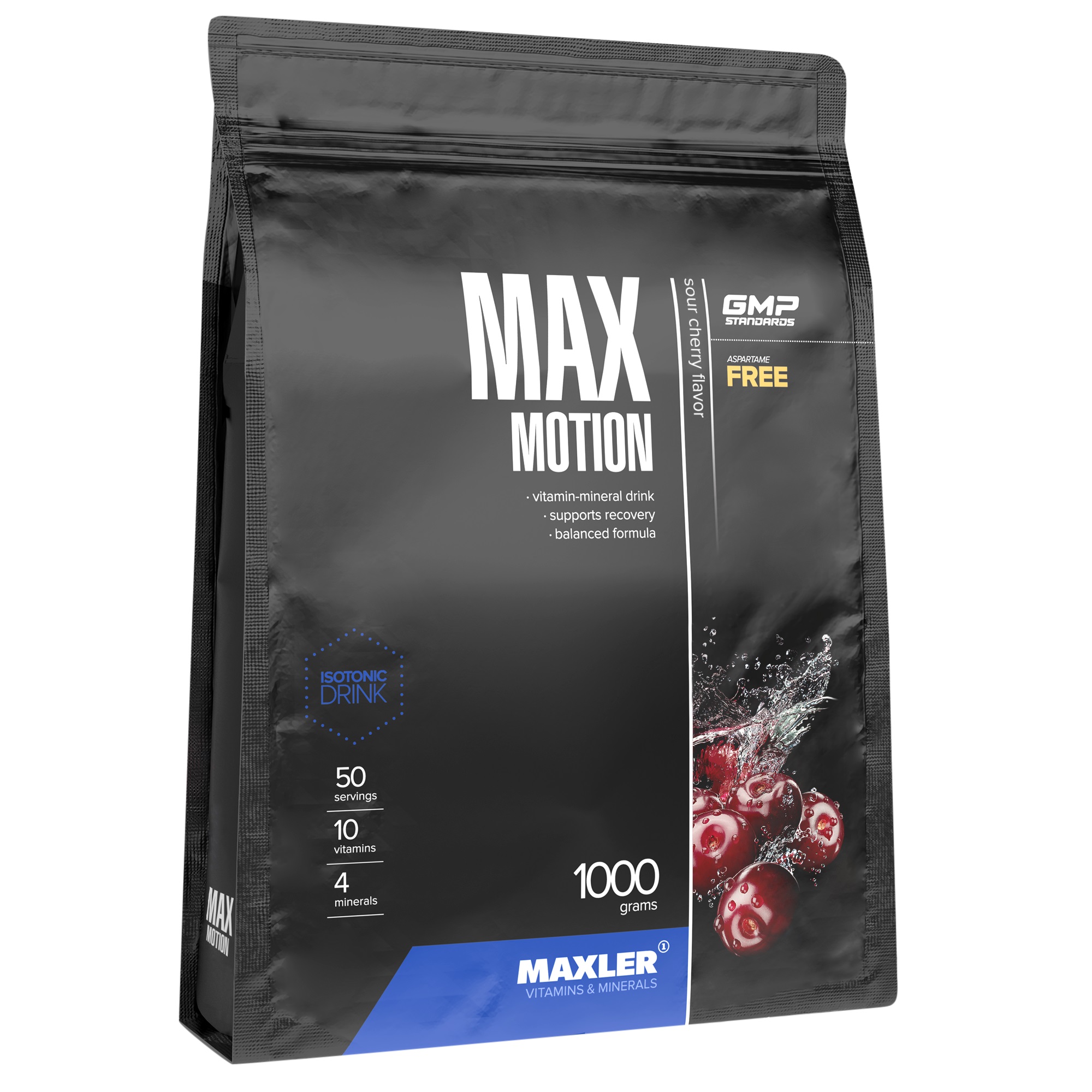 Изотоник Maxler Max Motion (1000 г) вишня