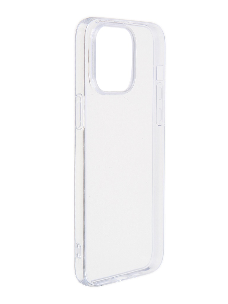 фото Чехол df для apple iphone 14 pro max silicone super slim transparent icase-29 df-group