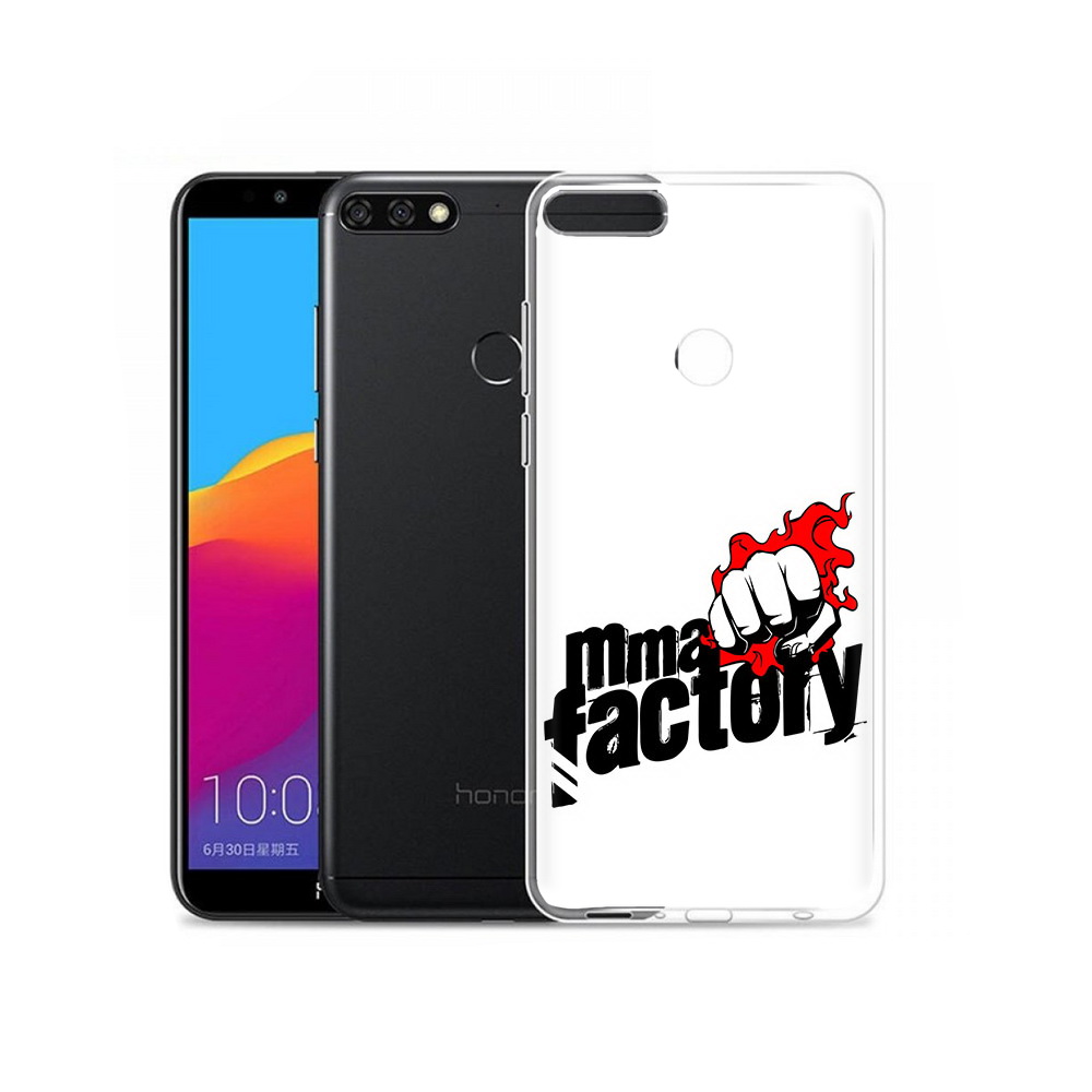 

Чехол MyPads Tocco для Honor 7C Pro Единоборства ММА (PT113786.47.74), Прозрачный, Tocco