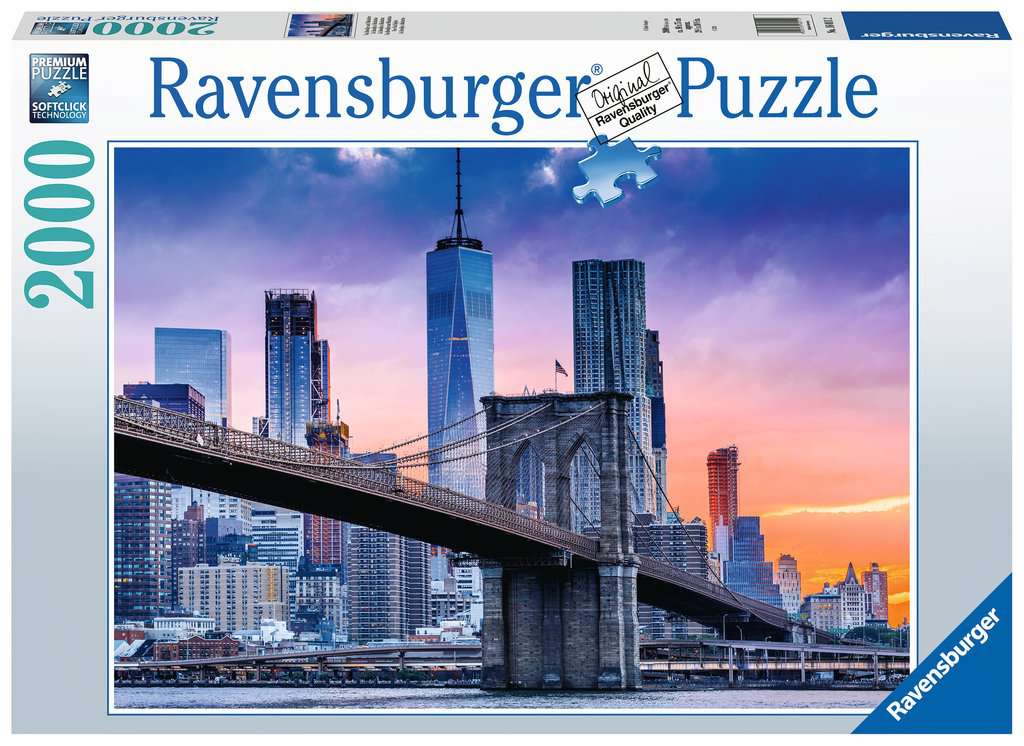 фото Пазл ravensburger 2000 горизонт нью-йорка, арт 16011