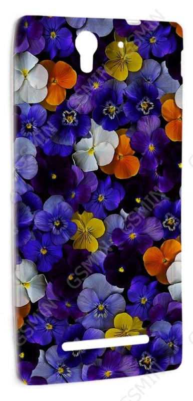 

Чехол NoBrand для Sony Xperia C3 Дизайн 145, Разноцветный