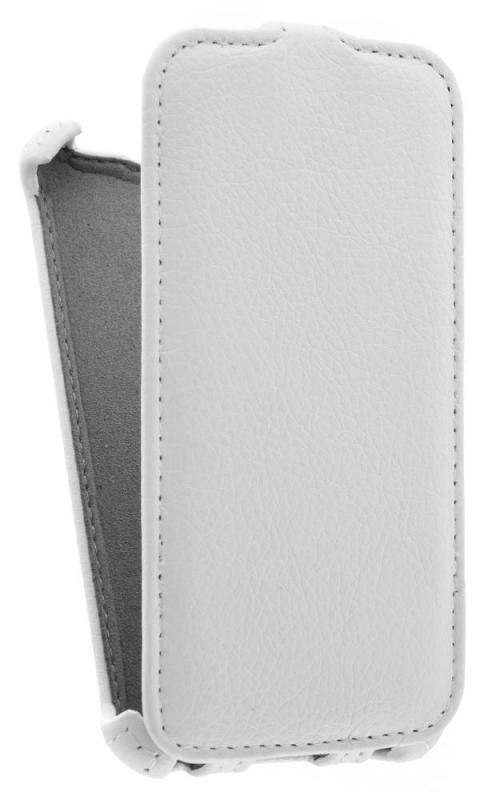 

Кожаный чехол для Samsung Galaxy S5 mini Gecko Case (Белый)