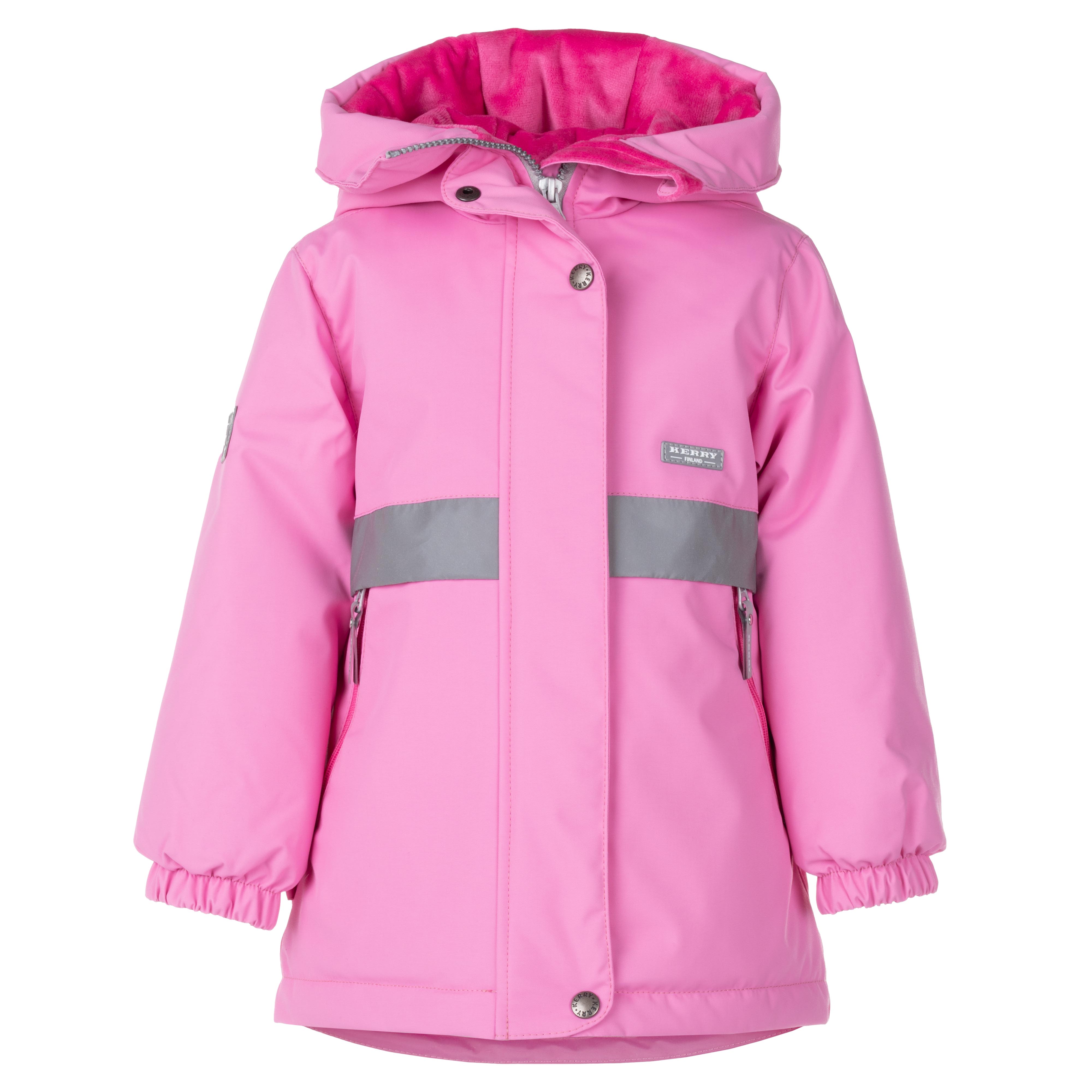 Куртка детская KERRY K23732, розовый, 128 K23732-182-128