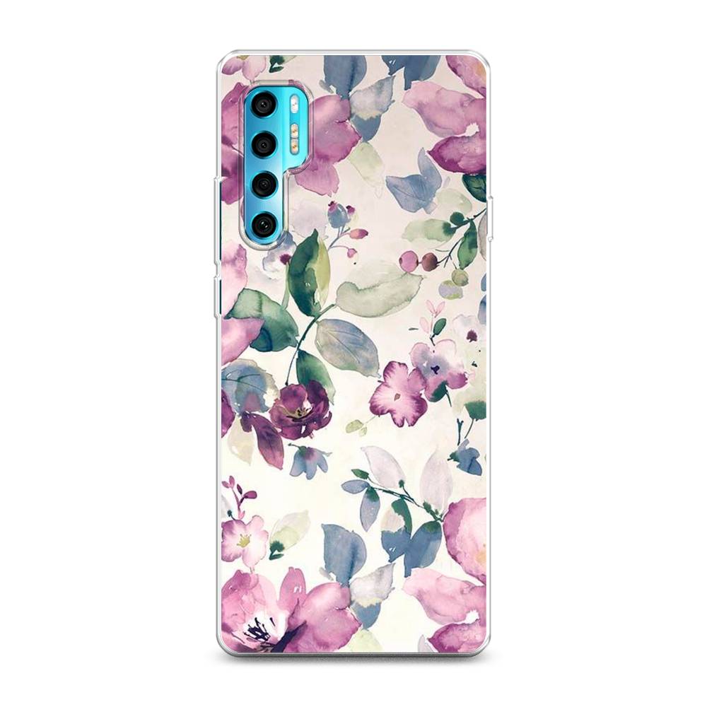 

Силиконовый чехол "Акварельная нежность" на TCL 20 Pro 5G, 290850-8